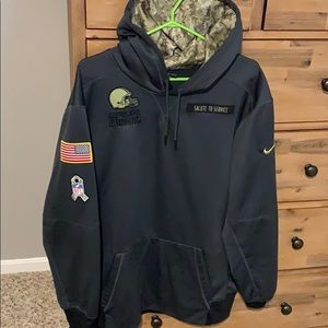 Men’s Nike 2xl salute to service hoodie